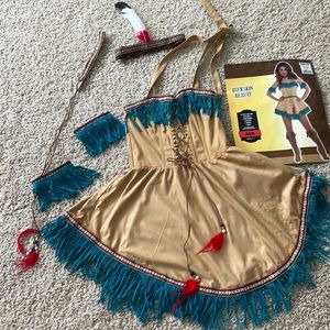 Adult size small (2-4) Indian girl costume.